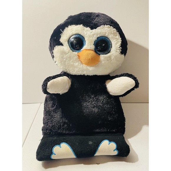 TY Beanie Boos Peek-A-Boo Penni the Penguin 11" Tablet Holder - Picture 1 of 6